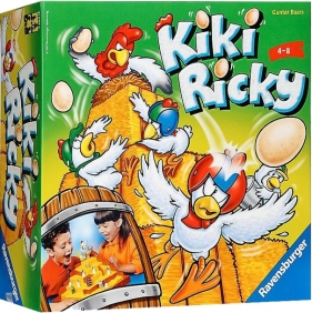 Ravensburger. Kiki Ricky - Zwariowana gra z latającymi jajkami (210442)