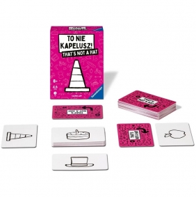 Ravensburger. To nie kapelusz - gra karciana (22708)