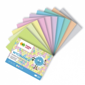 Blok wycinanka Happy Color A5. 10k - pastelowe (HA 3710 1520-PA10)