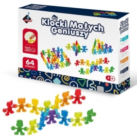 Klocki małych geniuszy - Liczmany 64 el. (125206)
