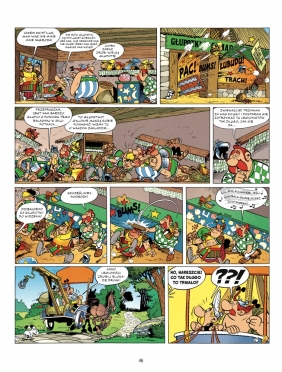 Asteriks Wyprawa dookoła Galii. Tom 5