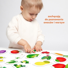 CzuCzu Puzzle do pary. Owoce i warzywa
