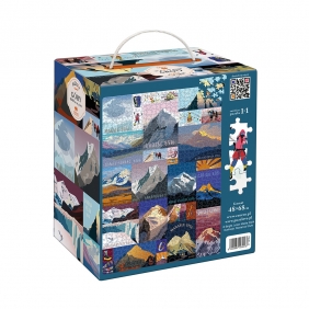 Puzzlove CzuCzu: Góry 8000 m np.m. 1000 el.