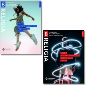 Pakiet podręczników Mocą Ducha Świętego zmieniamy świat. Część 1 i 2. Szkoła podstawowa. Klasa 8. Religia