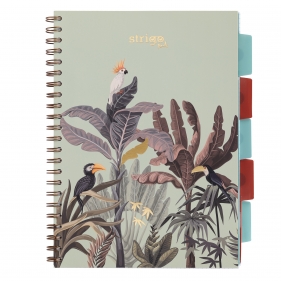 Kołozeszyt Strigo Pads Project Book A4 atka Afryka - pastelowy zielony