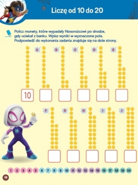 Baw się i ucz! Liczenie. Marvel Spidey i super-kumple