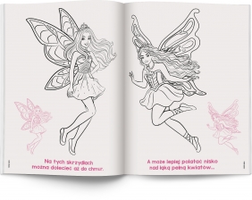 Barbie. Kolorowanka z Naklejkami