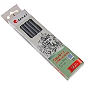 Ołówki do szkicowania 2B 12szt