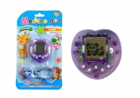 Gra elektroniczna Tamagotchi + smycz fioletowa