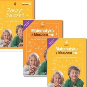 Pakiet: Podręczniki + zeszyt ćwiczeń Matematyka z kluczem 4. Część 1 i 2. Matematyka. Szkoła podstawowa. Klasa 4.