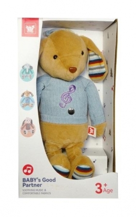 Pluszowy ólik ze światłem i muzyką