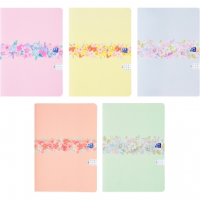Brulion Oxford: B5 96k. Kratka - Flowers
