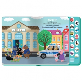 Słucham i poznaję Na ulicy. Książeczka z dźwiękami