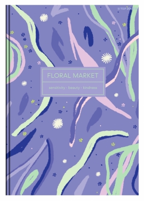 Brulion Top 2000 Floradelic A5/96k atka z marginesem. 1 szt