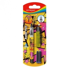 Pióro kulkowe 0.7mm + 2 naboje MIX