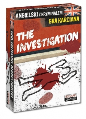 The Investigation Angielski z yminałem. Gra karciana