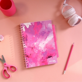 Kołozeszyt Strigo Pads Project Book B5 atka Fusion - różowy