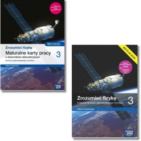 Pakiet: Podręcznik + karty pracy Zrozumieć fizykę 3. Zaes rozszerzony. Liceum i technikum. Klasa 3. Edycja 2024.