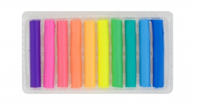 Modelina fluorescencyjna Cricco. 10 kolorów (CR376K10)