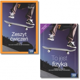 Pakiet: Podręcznik + zeszyt ćwiczeń To jest fizyka 7. Szkoła podstawowa. Klasa 7.