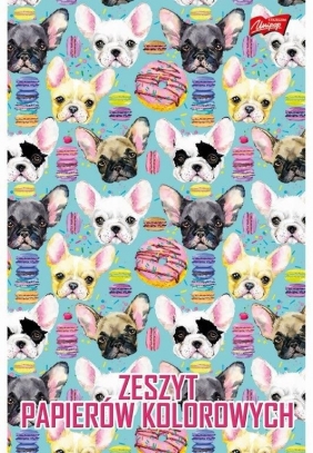 Zeszyt papierów kolorowych nabłyszczanych A4/10K