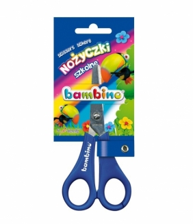 Nożyczki szkolne Bambino z podziałką