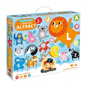 CzuCzu. Duuuże puzzle z dziurką - Alfabet
