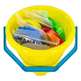 Tuban. Piasek dynamiczny - zestaw plaża z wiaderkiem (TU3551)