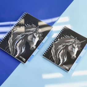 Kołozeszyt Strigo Pads Project Book A4 linia - Unicorn