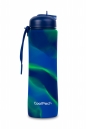 Coolpack. Bidon Silikonowy Pump 600 ml - Boys Blue (Z14772)