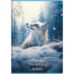 Zeszyt Wonderland A5/32k atka z marginesem. 1 szt