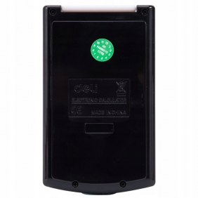 Kalkulator kieszonkowy zamykany 8-pozycyjny - czarny