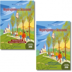 Pakiet: Podręcznik + zeszyt ćwiczeń Wędrujemy z Jezusem. Szkoła podstawowa. Klasa 4. Religia