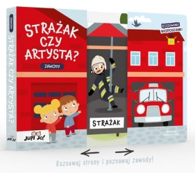 Rozsuwanki-niespodzianki. Strażak czy artysta? Zawody