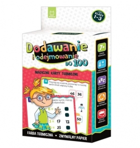 Dodawanie i odejmowanie do 100 Magiczne karty termiczne