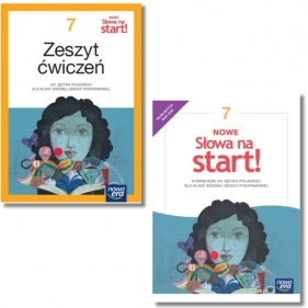 Pakiet: Podręcznik + zeszyt ćwiczeń Nowe Słowa na start! 7. Język polski. Szkoła podstawowa. Klasa 7.