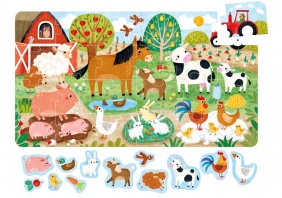 CzuCzu. Wesołe puzzle: Wieś