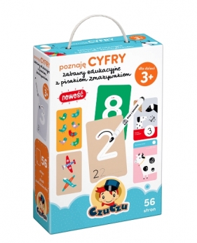 CzuCzu Poznaję cyfry. Zabawy edukacyjne z pisakiem zmazywakiem