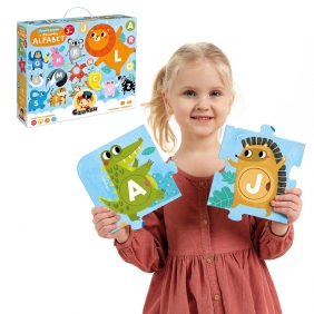CzuCzu. Duuuże puzzle z dziurką - Alfabet