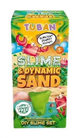 Zestaw Slime&Dynamic Sand - Piasek dynamiczny