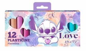 Coolpack Plastelina Disney Fashion - Stitch pastel. 12 kol. (91989PTR)