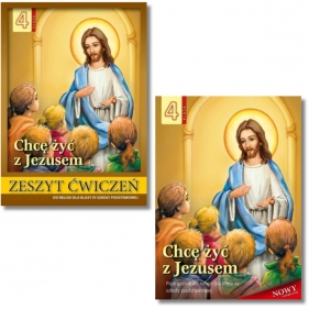 Pakiet: Podręcznik + zeszyt ćwiczeń Chcę żyć z Jezusem. Szkoła podstawowa. Klasa 4. Religia