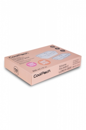 Coolpack. Śniadaniówka silikonowa 800 ml Pastel - Powder Peach (Z12650)