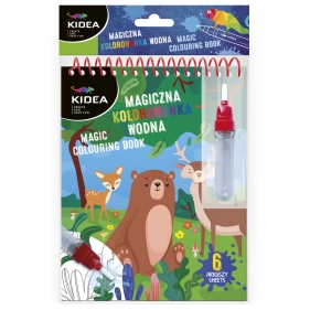 Magiczna kolorowanka wodna. wielorazowa - zwierzęta