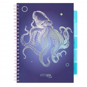 Kołozeszyt Strigo Pads Project Book A4 atka Głębiny - Ośmiornica