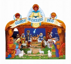 Szopka Betlejemska z efektem trójwymiarowym