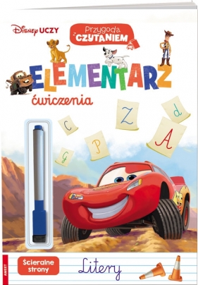 Disney Uczy Przygoda z Czytaniem. Elementarz. Ćwiczenia. Litery