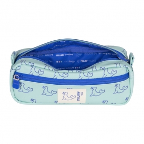 Piórnik 2 komorowy MILAN z serii 460. zielony