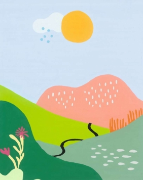 CreArt: Minimalistyczny ajobraz #3 (23643)