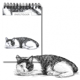 Szkicownik A6 pion na spirali Kot 60K 120 gsm Narcissus